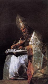 弗朗西斯科 德 戈雅 St Gregory 弗朗西斯科 德 戈雅 St Gregory